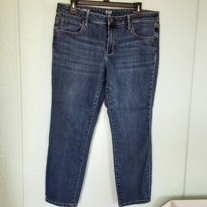 a n a #98 A New Approach Women's Jeans Stretch Sz 32/14 Preowned Blue Denim